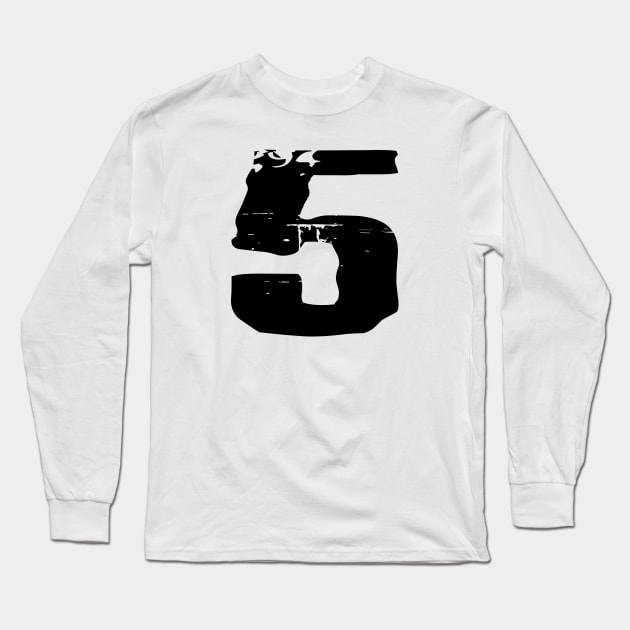 five Long Sleeve T-Shirt by Polli